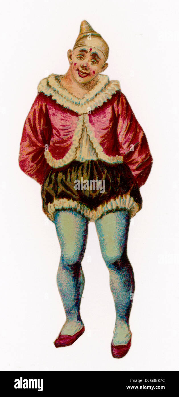 Victorian circus clown hi-res stock photography and images - Alamy