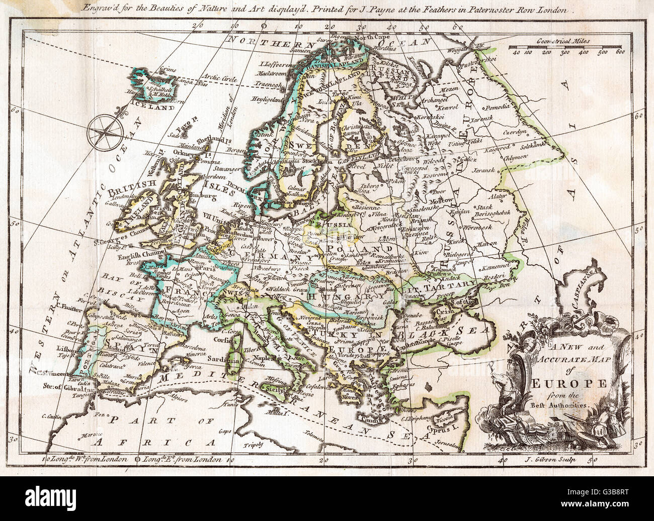 Historical europe map hi-res stock photography and images - Alamy