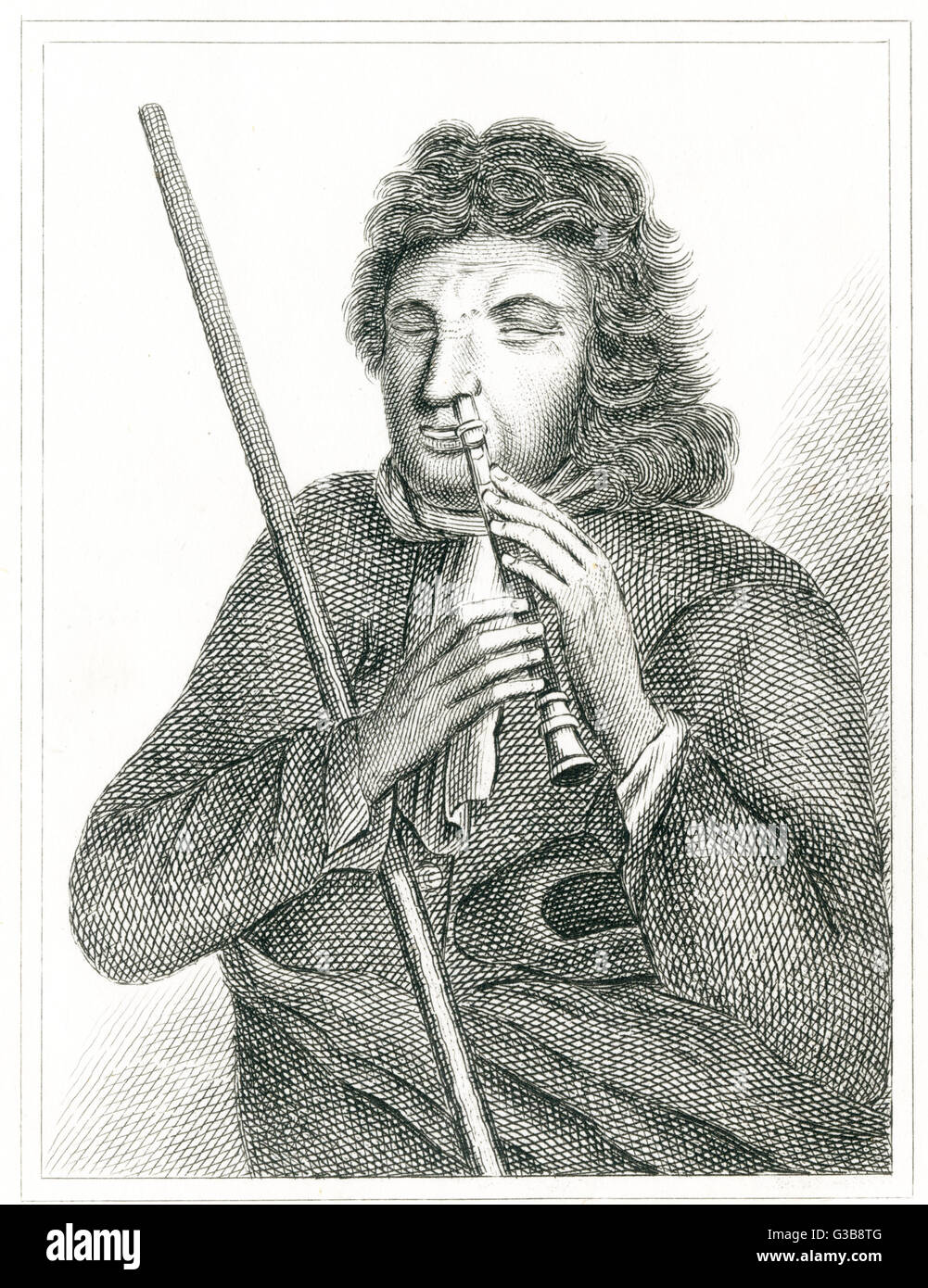 Nose Flute of Keiling Stock Photo Alamy