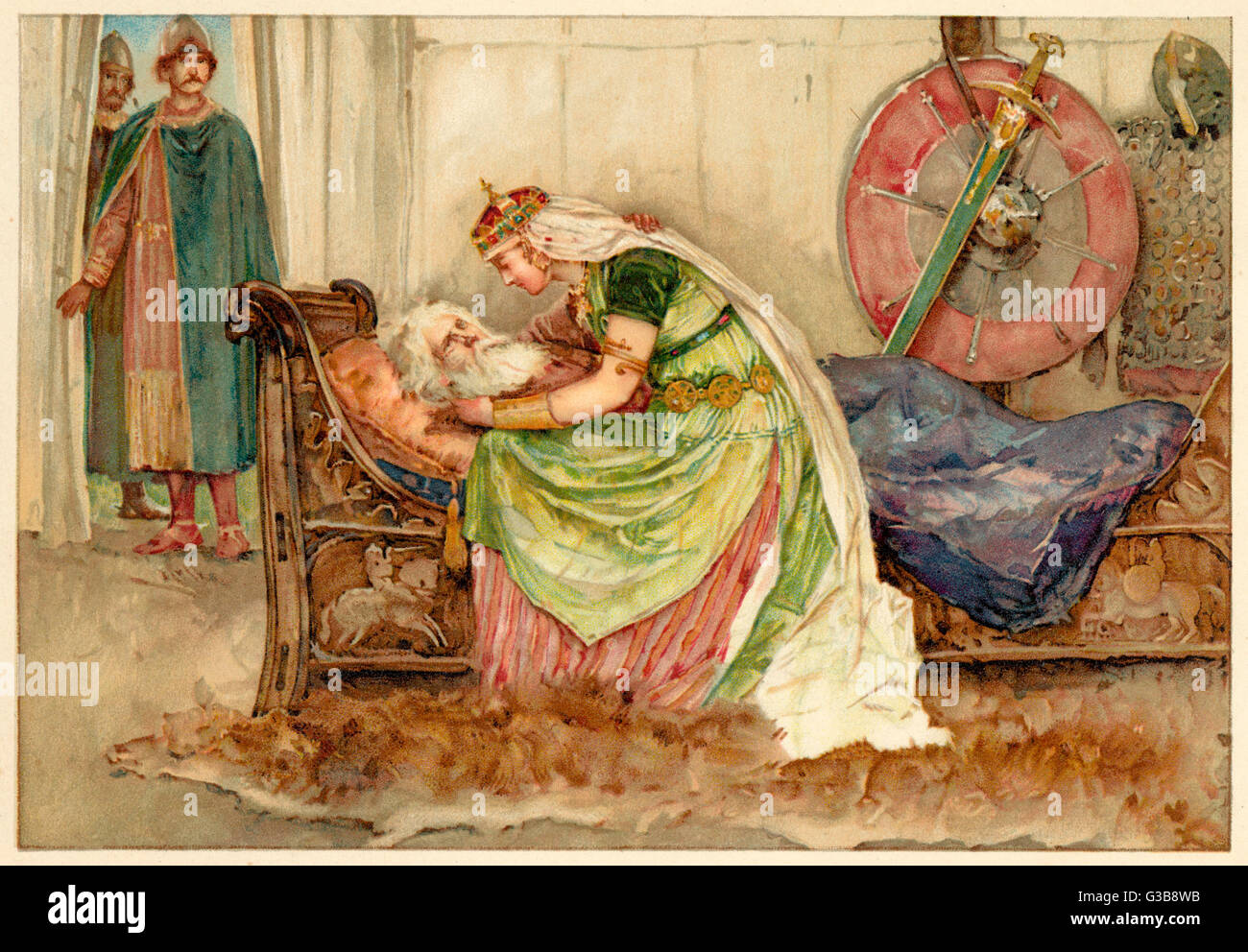 Act Iv Scene Vii Cordelia To Lear Quot O Look Upon Me Sir And Hold Your Hands In Benediction O Er Me Quot Date Nineteenth Century Stock Photo Alamy