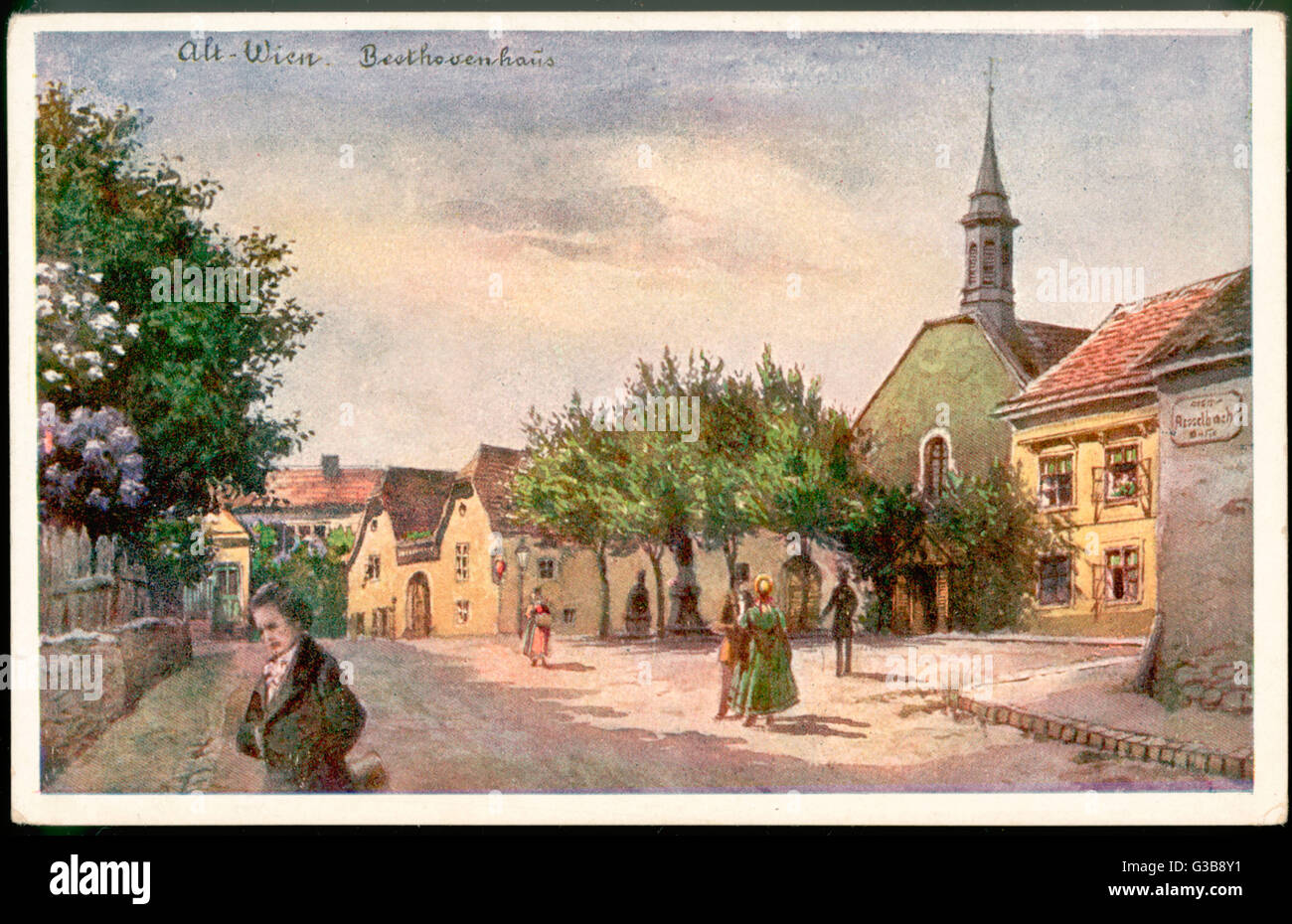 The BeethovenHaus, Vienna Date 1770 1827 Stock Photo Alamy