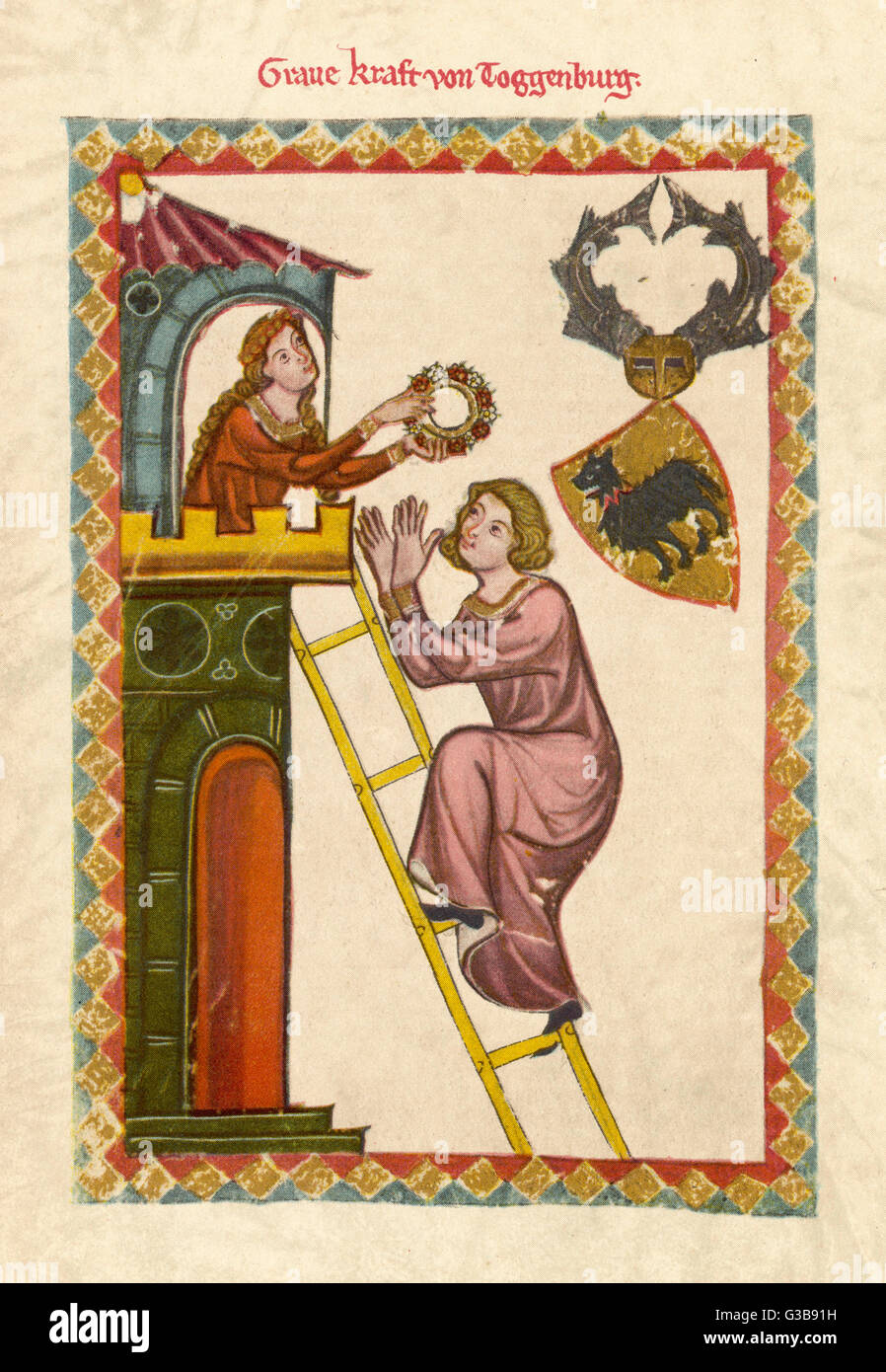 KRAFT VON TOGGENBURG Stock Photo