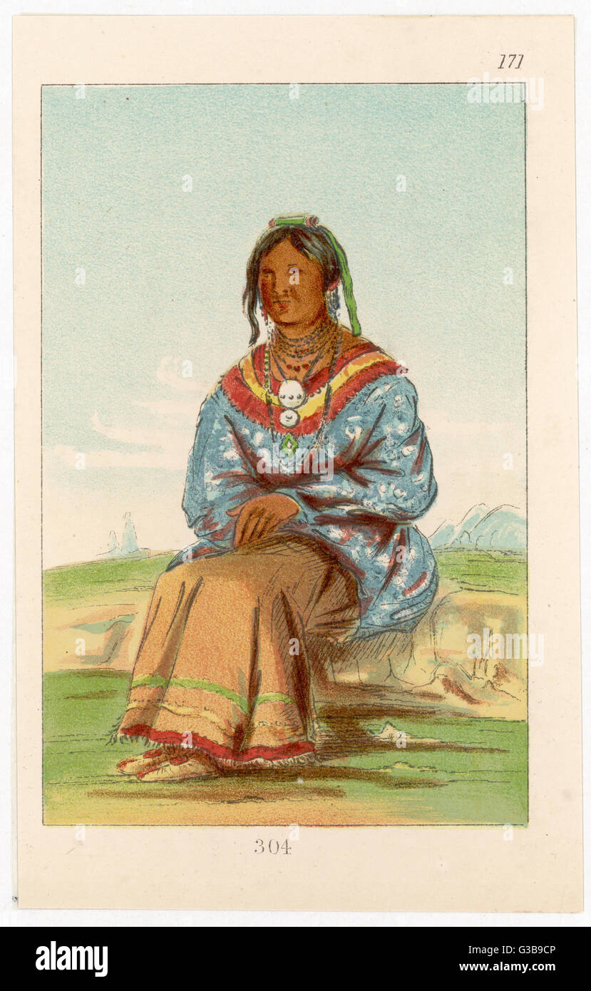 RACIAL/SEMINOLE SQUAW Stock Photo