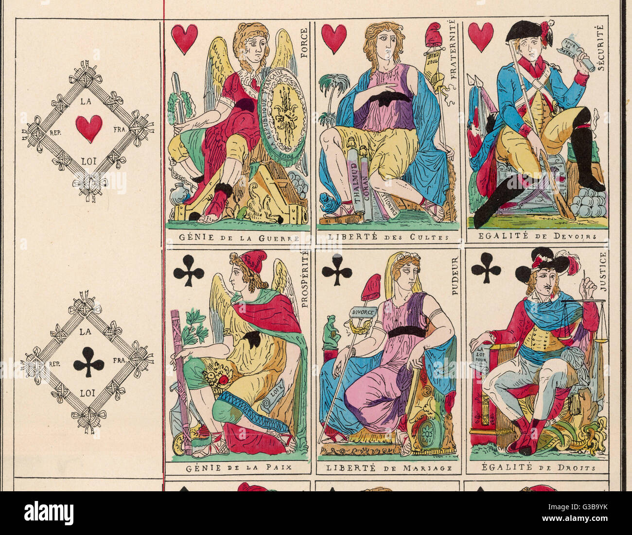 French Playing Cards High Resolution Stock Photography and Images Alamy