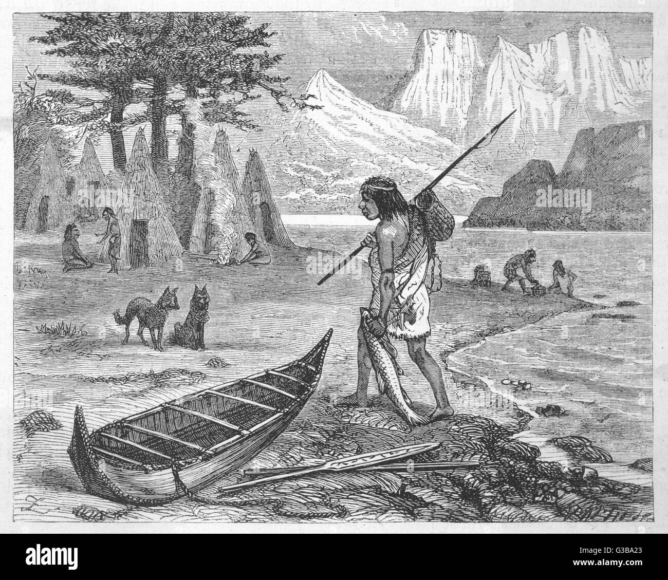 RACIAL TIERRA DEL FUEGO Stock Photo Alamy
