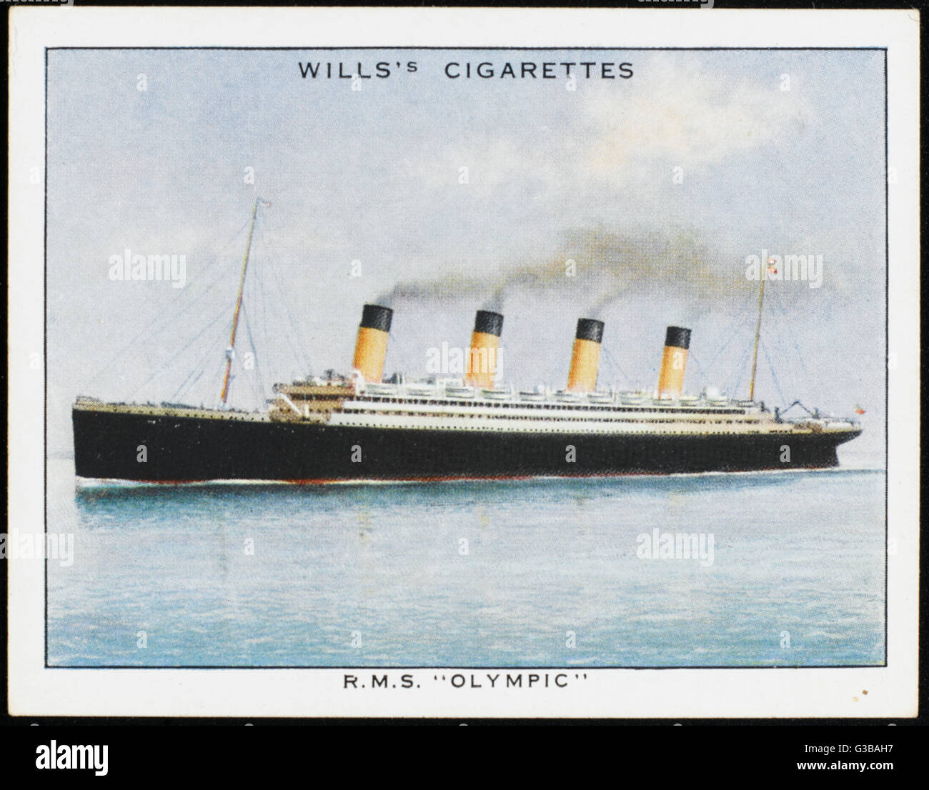 'Olympic' Steamship Stock Photo