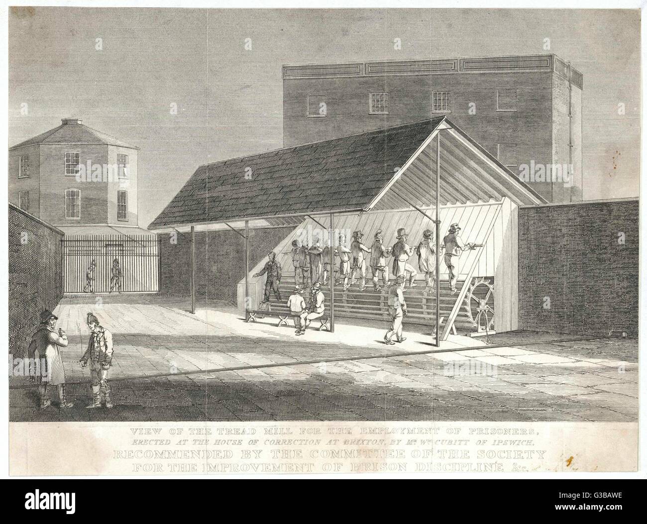 Treadmill Brixton Prison Stock Photo Alamy