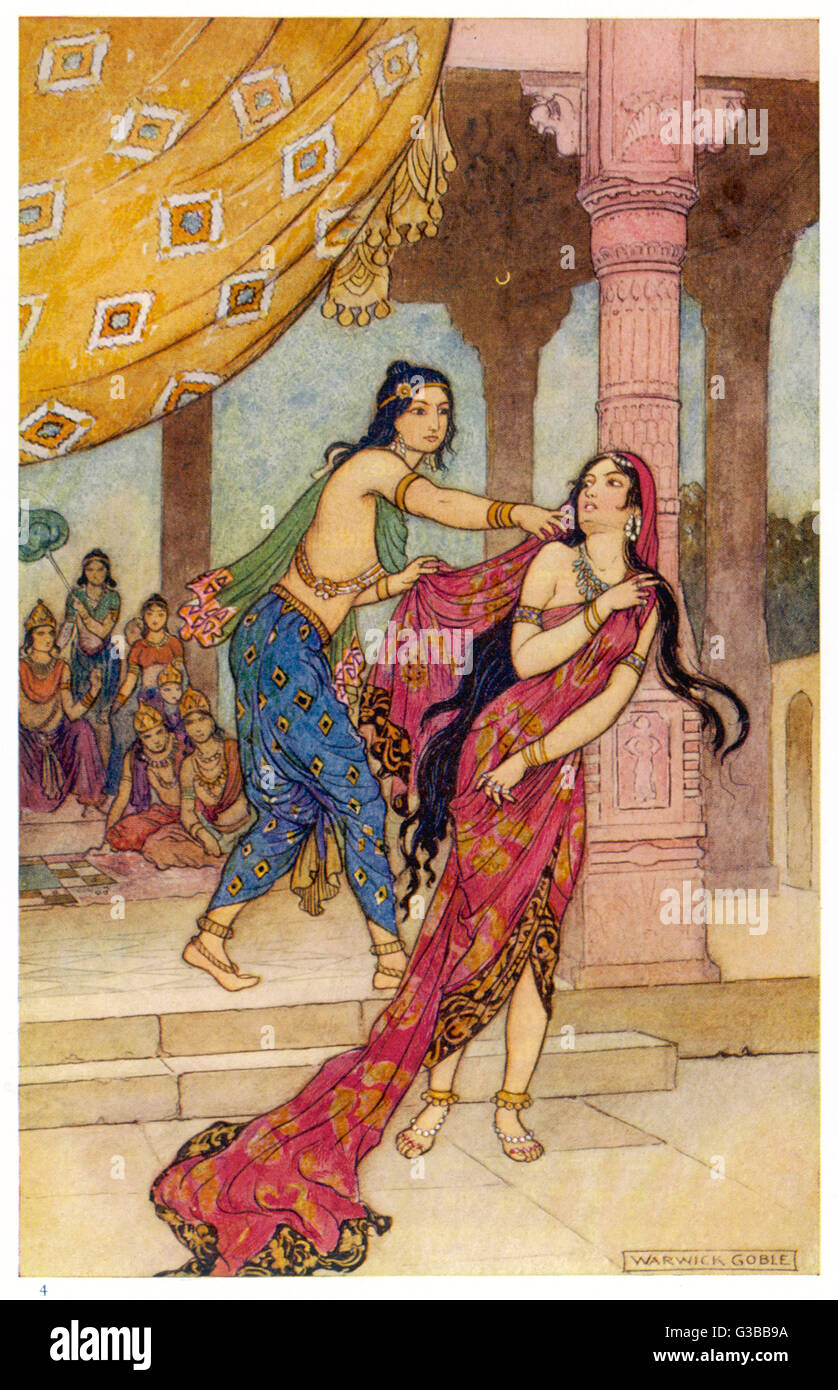 Mahabharat StarPlus on X RTsahana1007 Beautiful sketch of Draupadi  By pandemaker Its Perfect httptcoN2FtdKuE37  X
