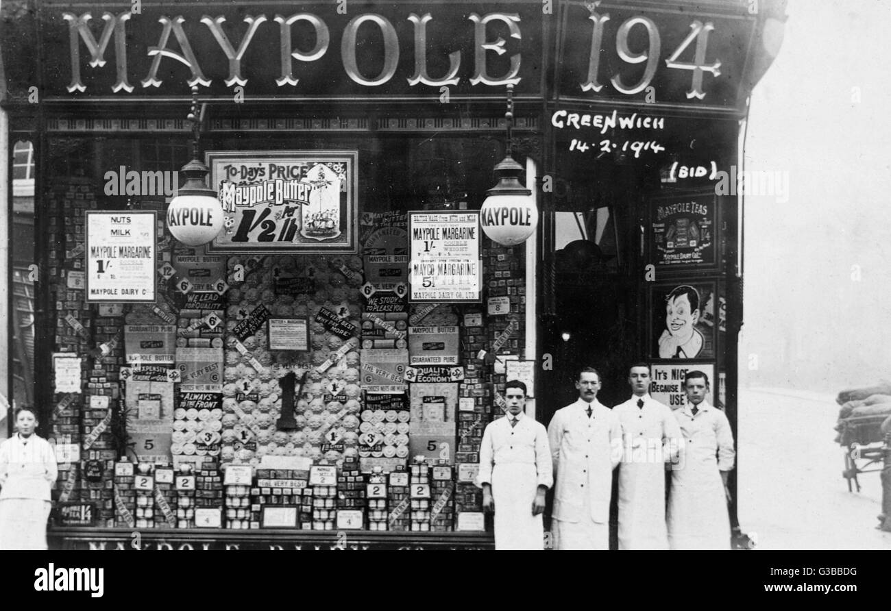 MAYPOLE DAIRY, GREENWICH Stock Photo Alamy