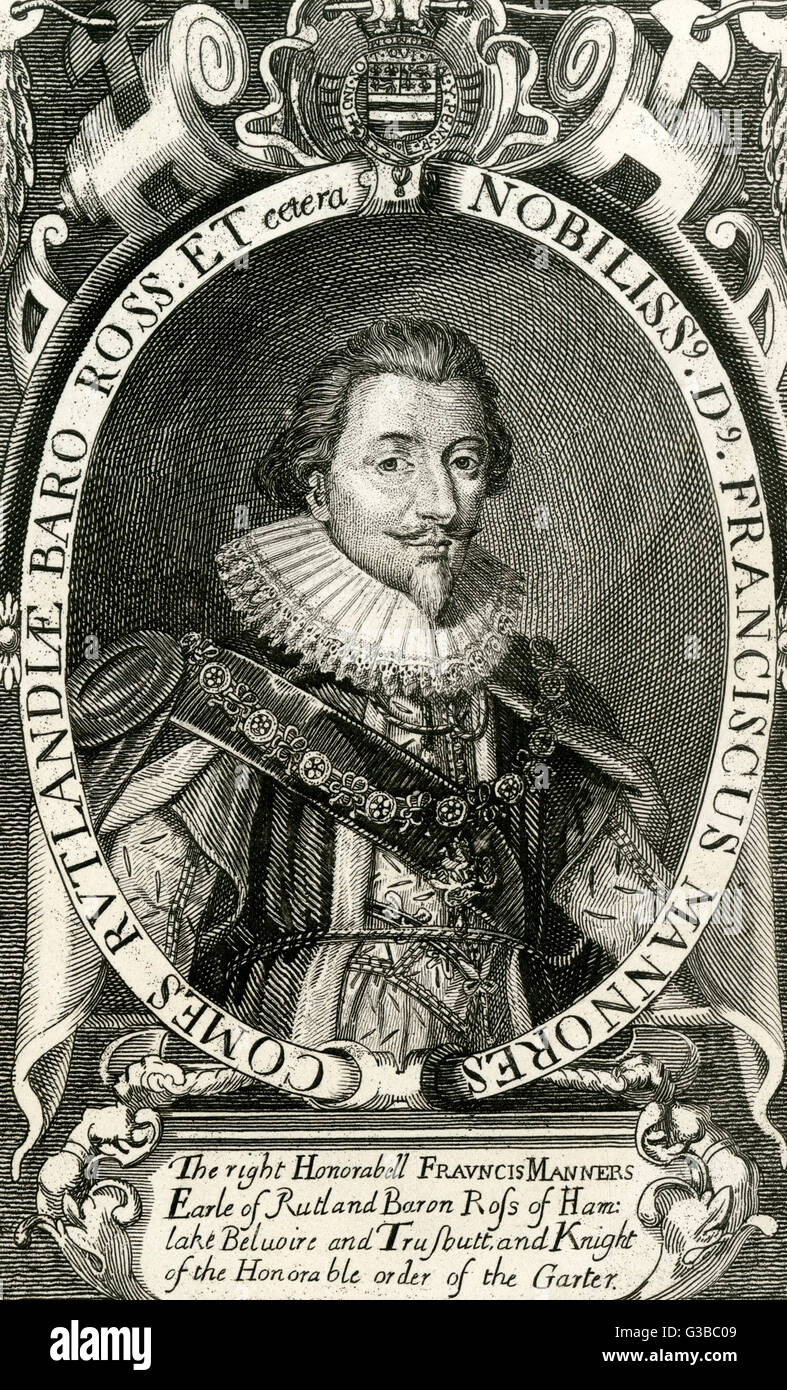 6TH EARL OF RUTLAND Stock Photo Alamy