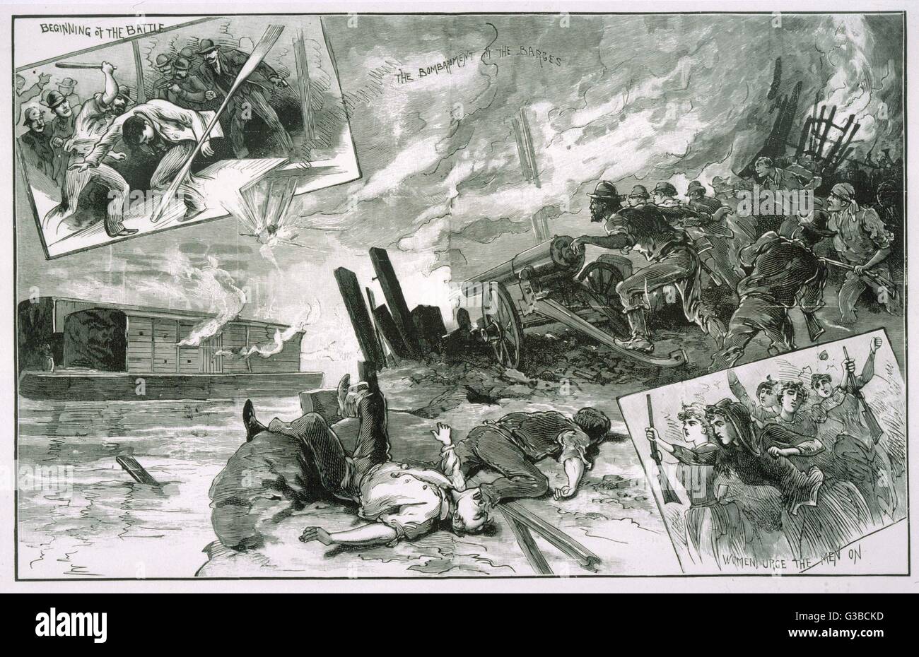HOMESTEAD STEEL STRIKE Workers at the Carnegie Steel ...