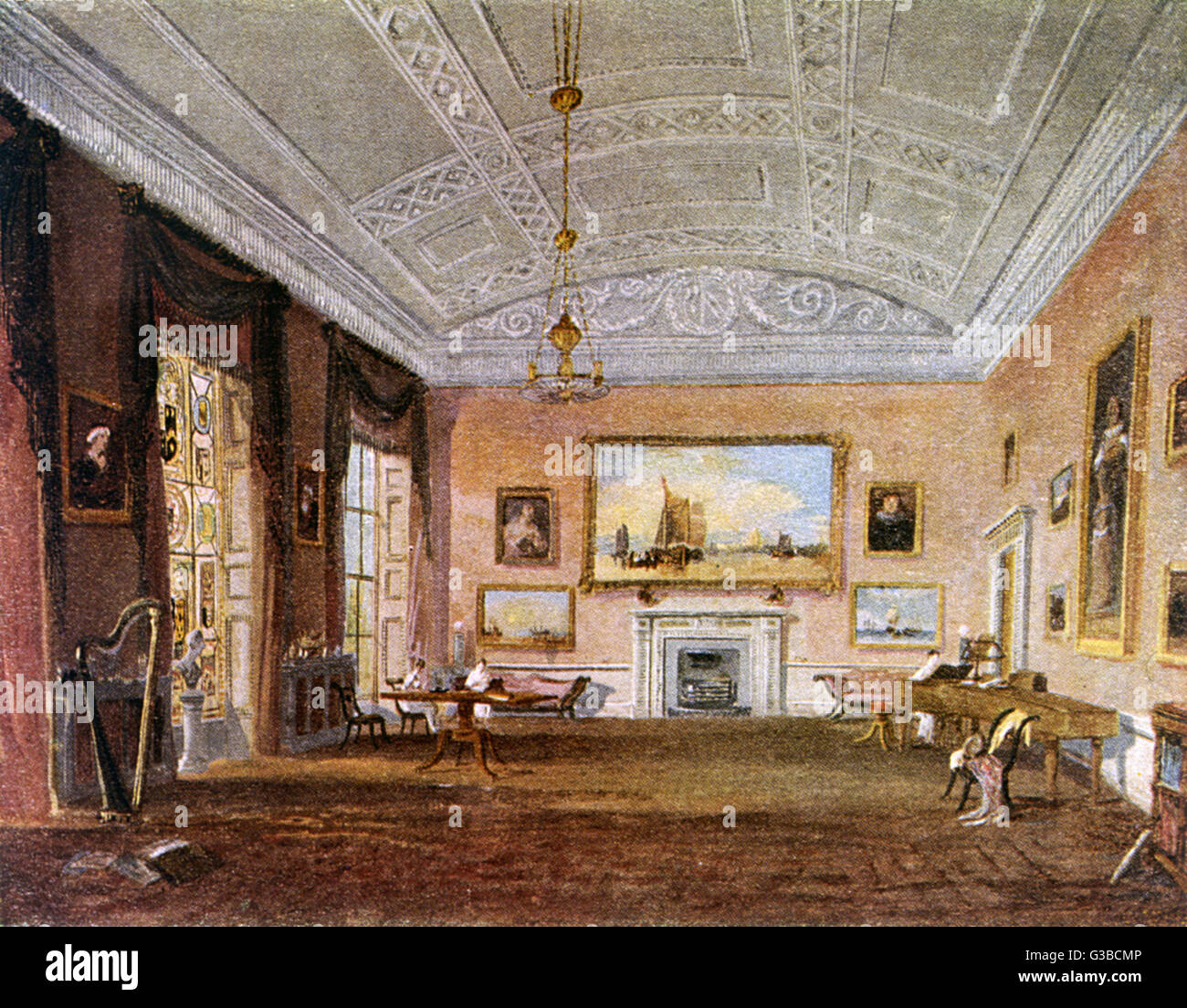 Farnley Hall 1797 Stock Photo Alamy