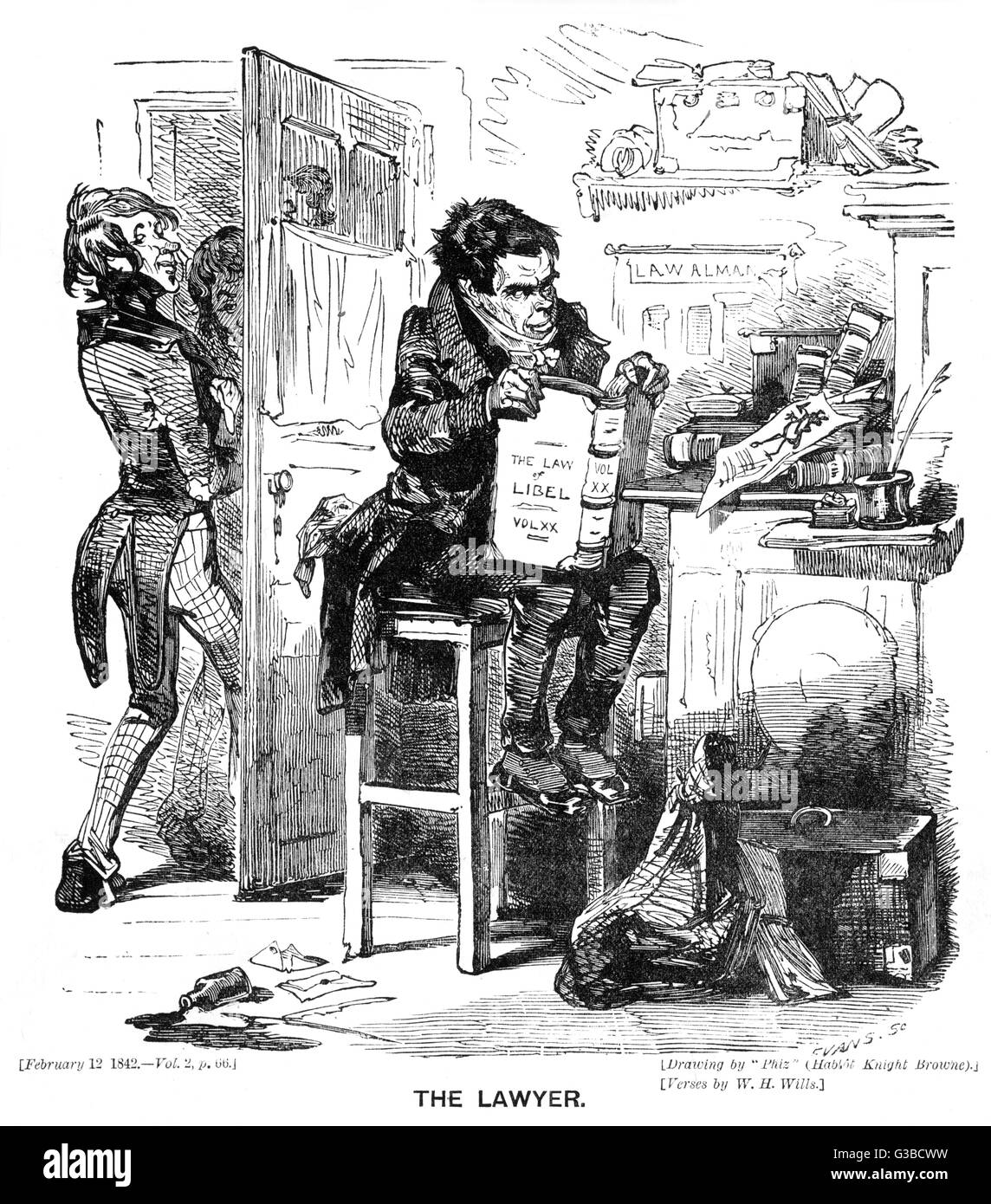 Lawyer phiz punch hires stock photography and images Alamy