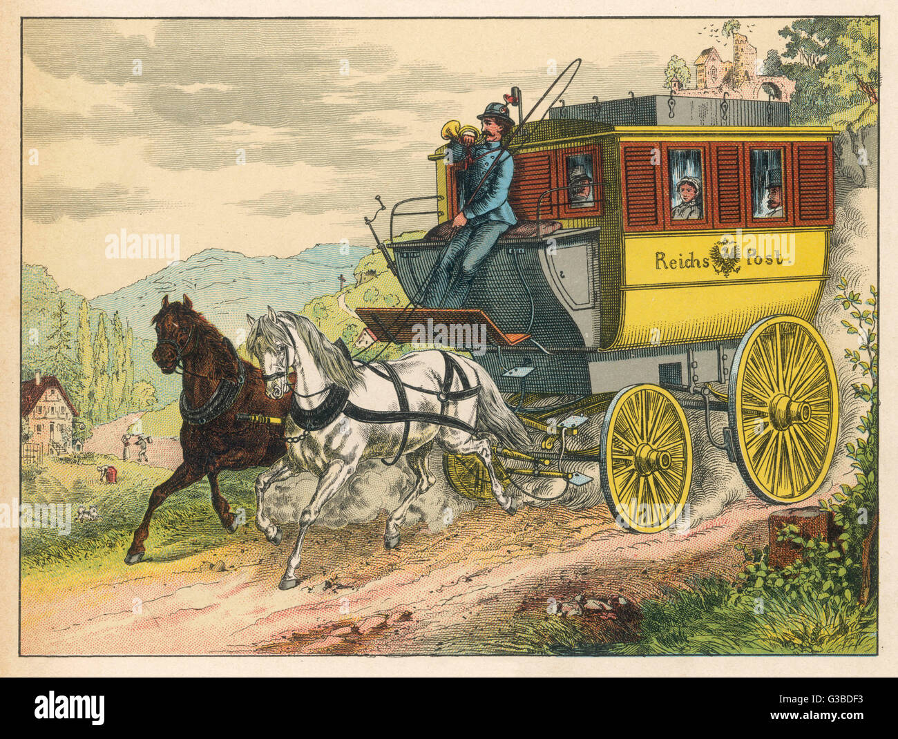 Mail Coach High Resolution Stock Photography and Images Alamy