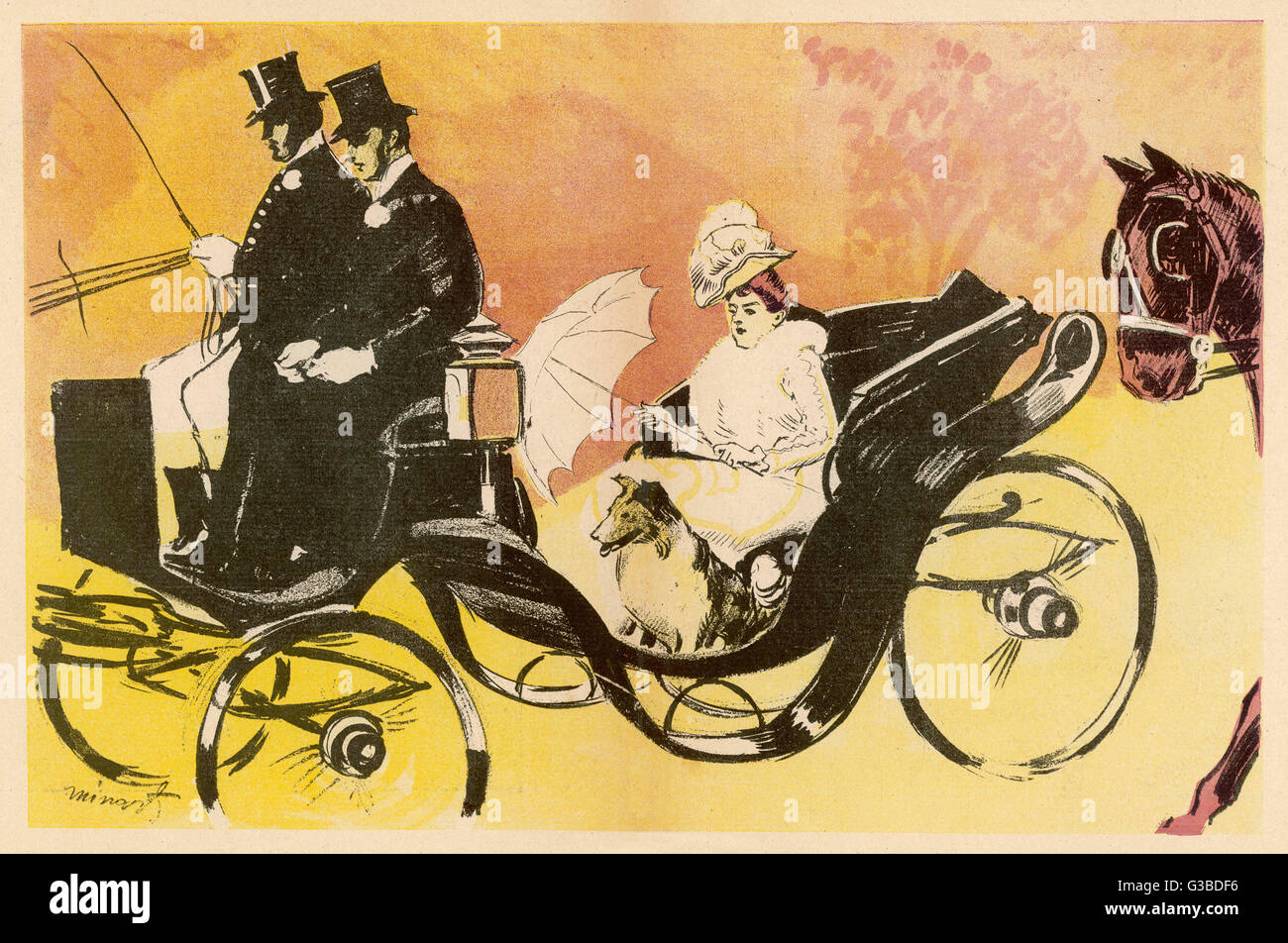Elegant horse drawn carriage hi-res stock photography and images - Alamy