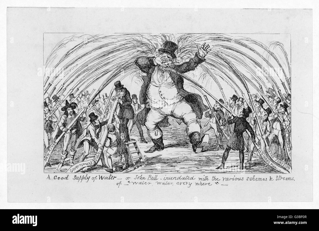 WATER SUPPLY FOR LONDON Stock Photo Alamy