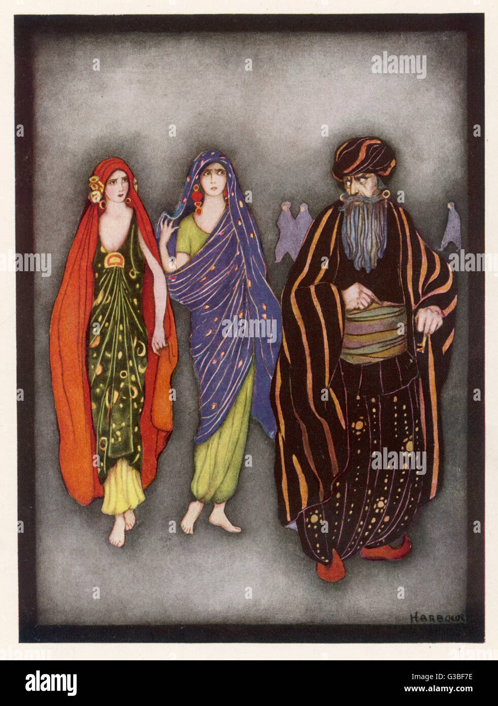 BLUEBEARD AND THE GIRLS Stock Photo - Alamy