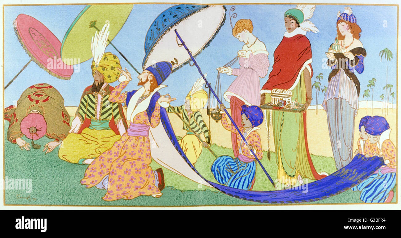 Orientalism depiction of the influece of all things eastern upon