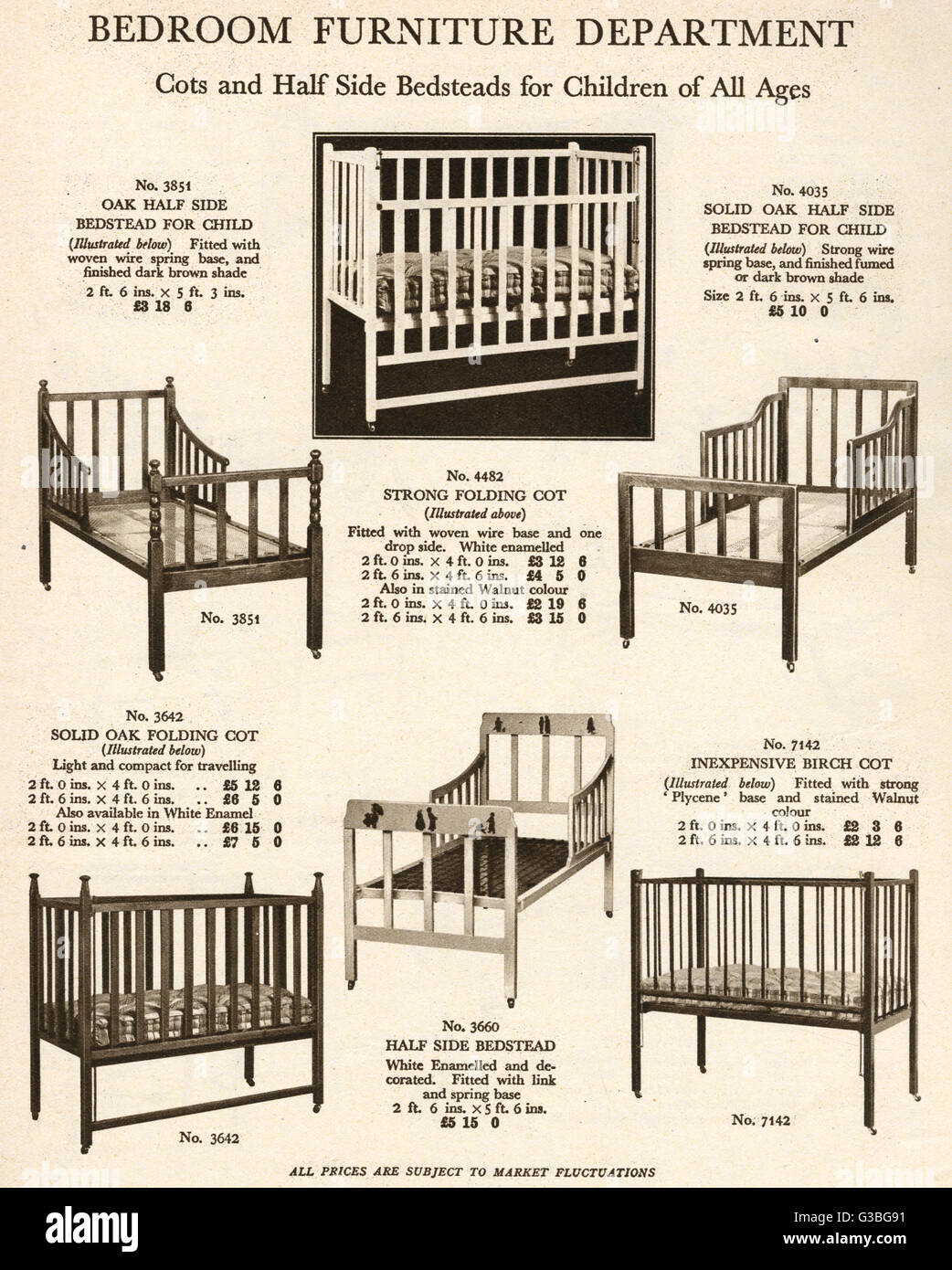 cot with high sides