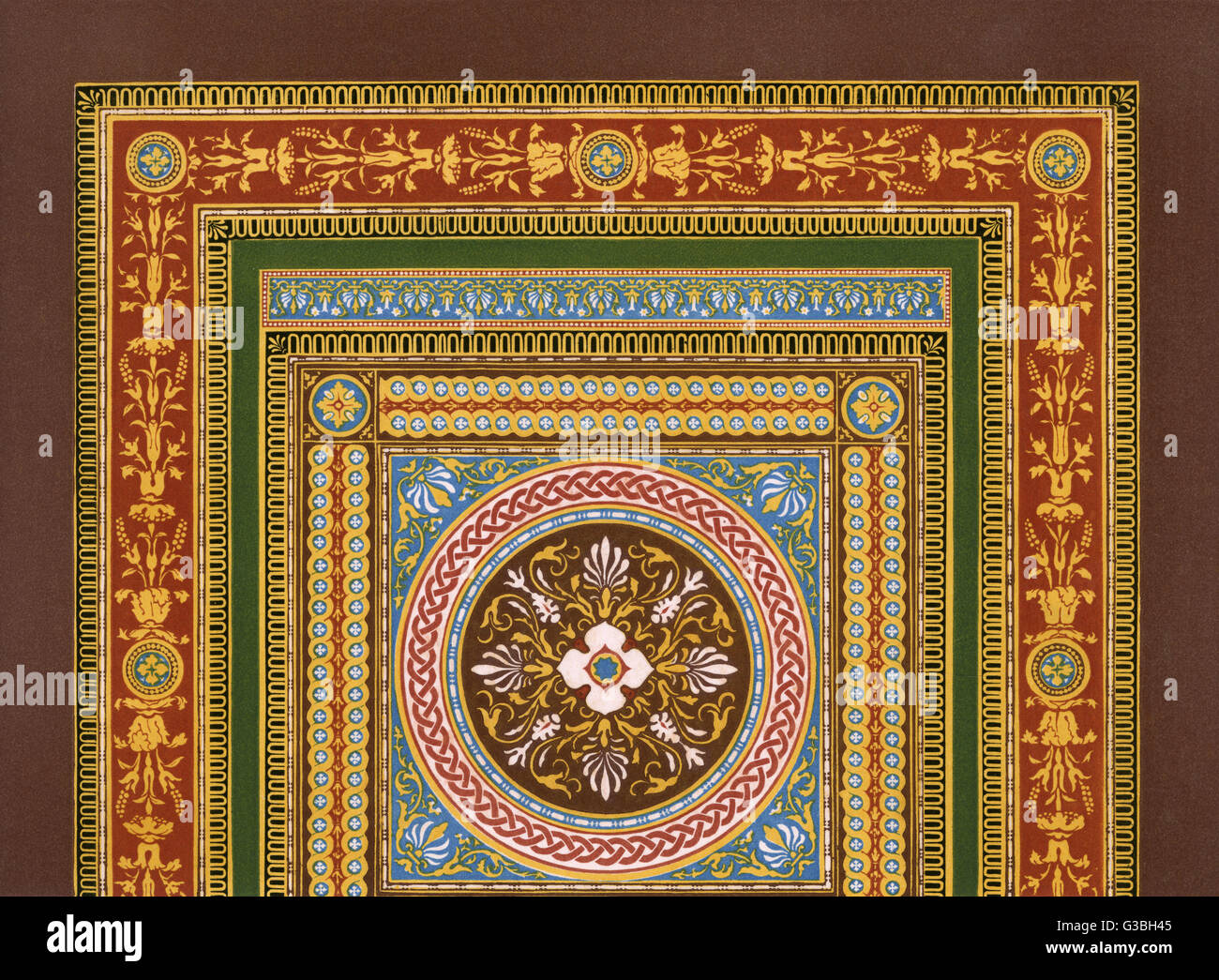 Minton tiles hi-res stock photography and images - Alamy