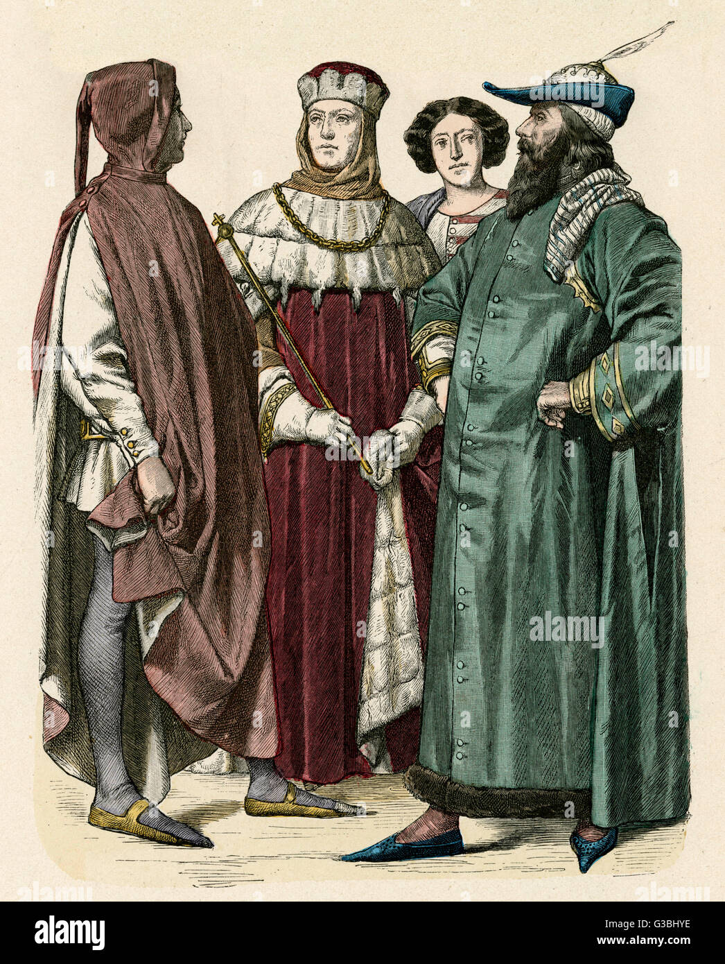 Male Costume 1375 Stock Photo - Alamy