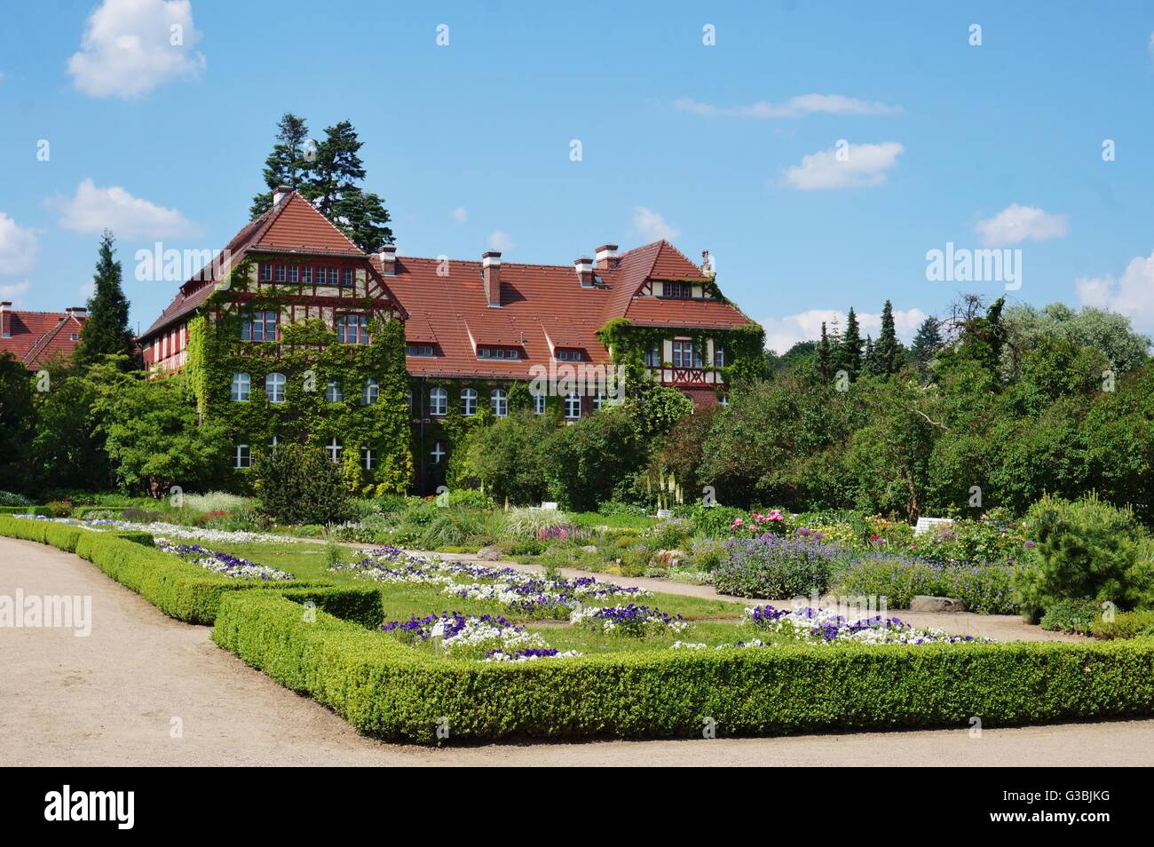 The Berlin Dahlem Botanical Garden (Botanischer Garten Stock Photo Alamy