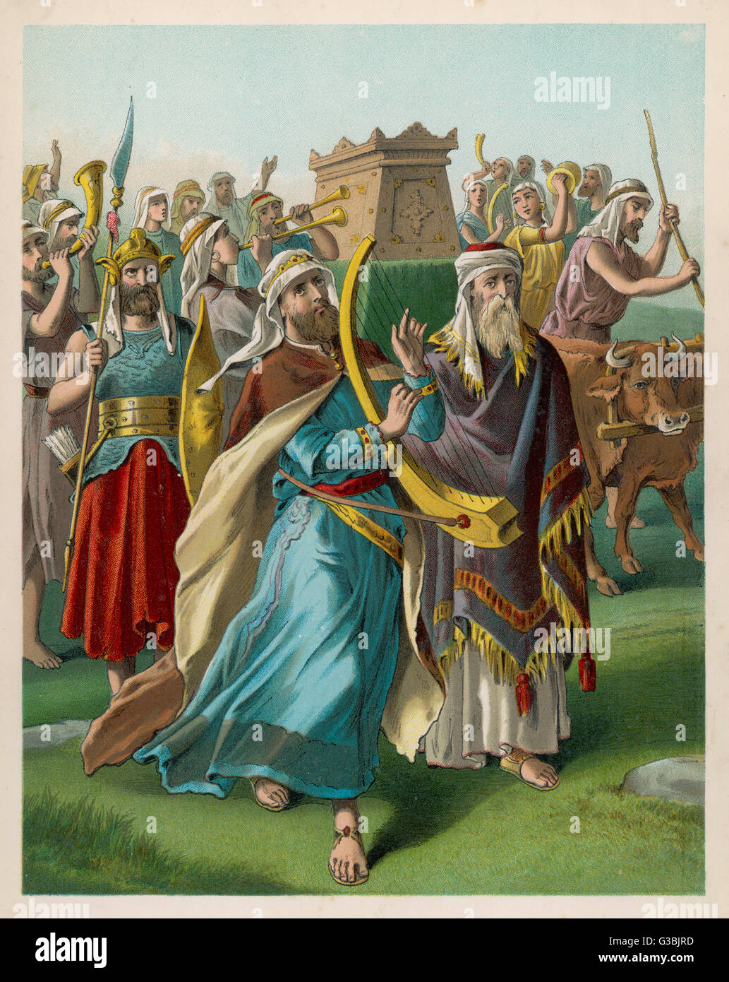 The Ark of the Covenant is restored Stock Photo Alamy