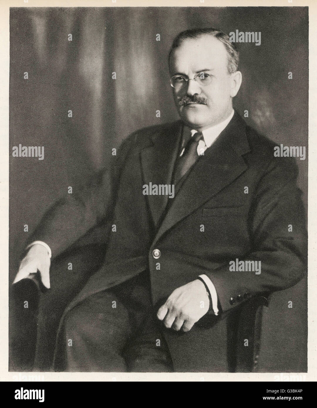 VYACHESLAV MIKHAYLOVICH  MOLOTOV, Russian statesman  whose revolutionary career  began in the 1905 rising, and  played a leading part in 1917, followed by senior posts.     Date: 1890 - 1986 Stock Photo