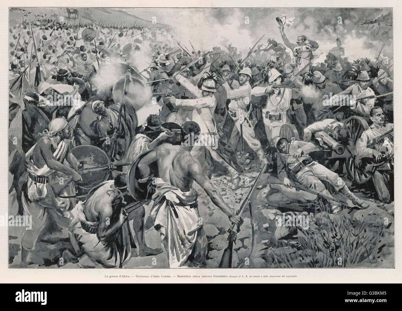 How did ethiopia defeat italy at the battle of adwa Adwa 1896 High Resolution Stock Photography And Images Alamy