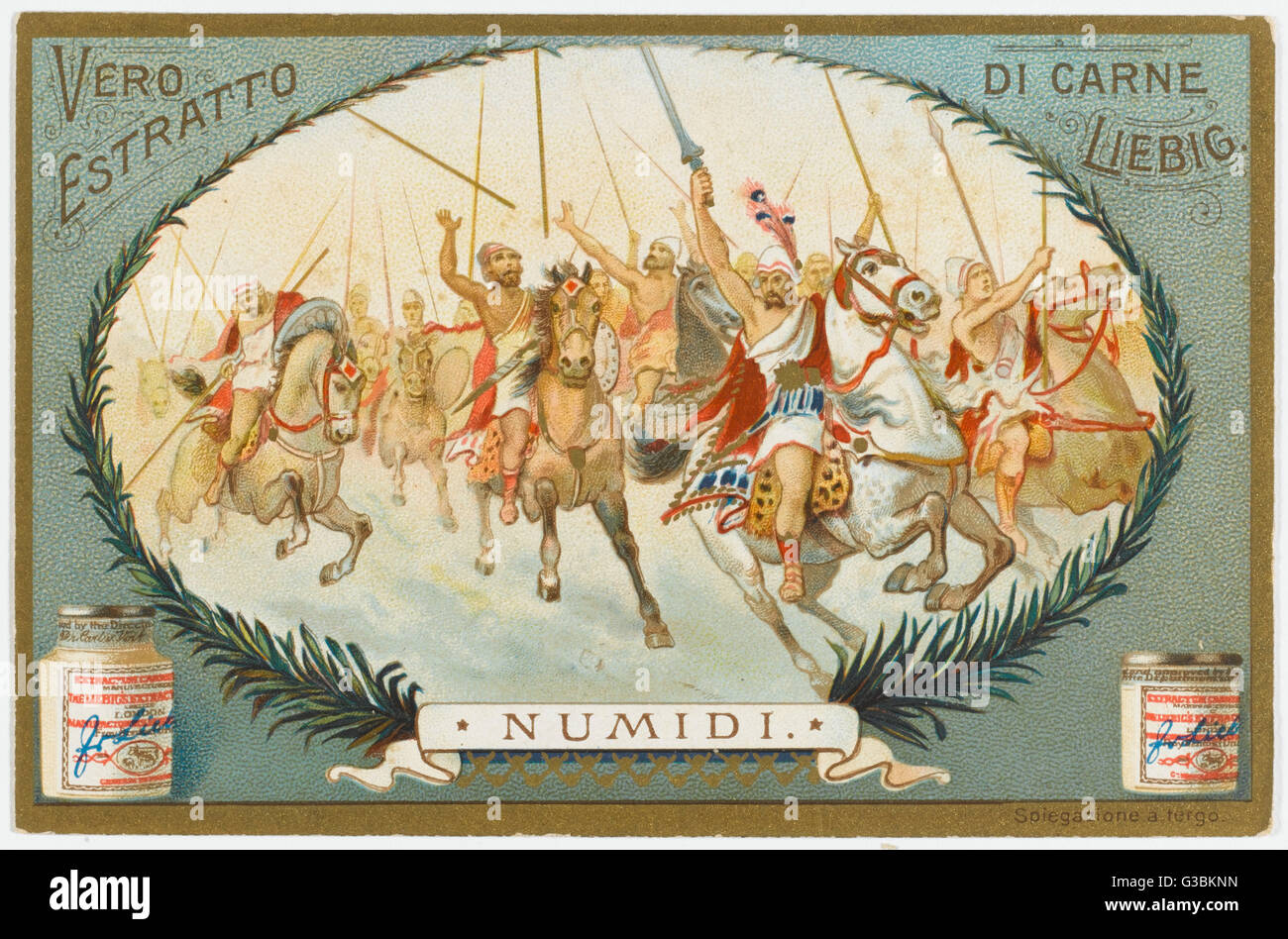 NUMIDIANS living in present day Algeria, these renowned nomadic