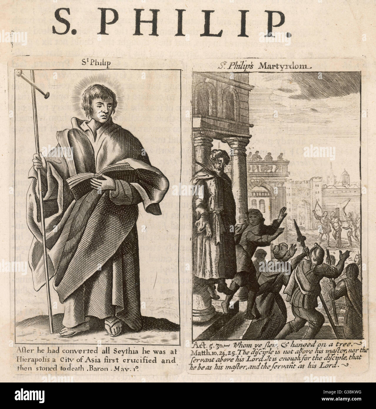 PHILIP THE APOSTLE Stock Photo Alamy