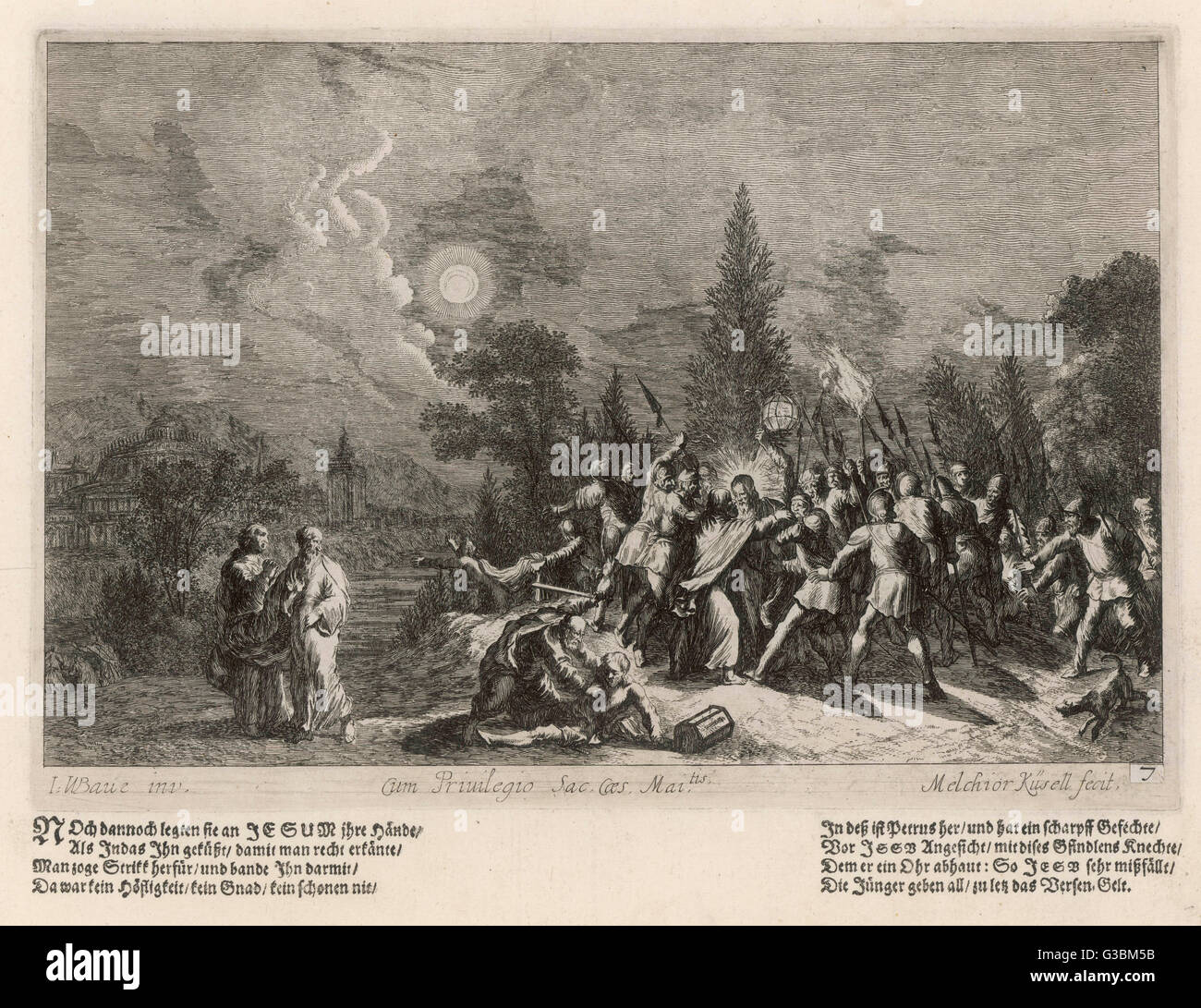 JUDAS BETRAYS JESUS Stock Photo - Alamy
