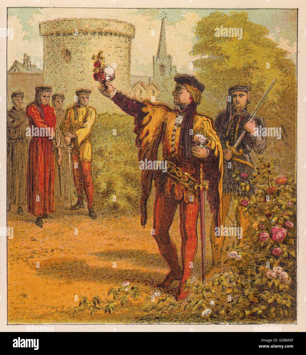 Red rose of lancaster hires stock photography and images Alamy