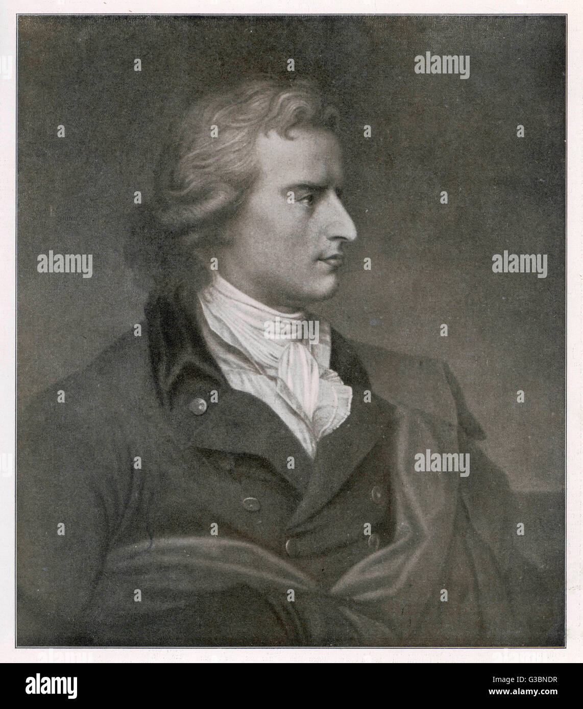 FRIEDRICH VON SCHILLER  German writer, poet and  historian.        Date: 1759 - 1805 Stock Photo