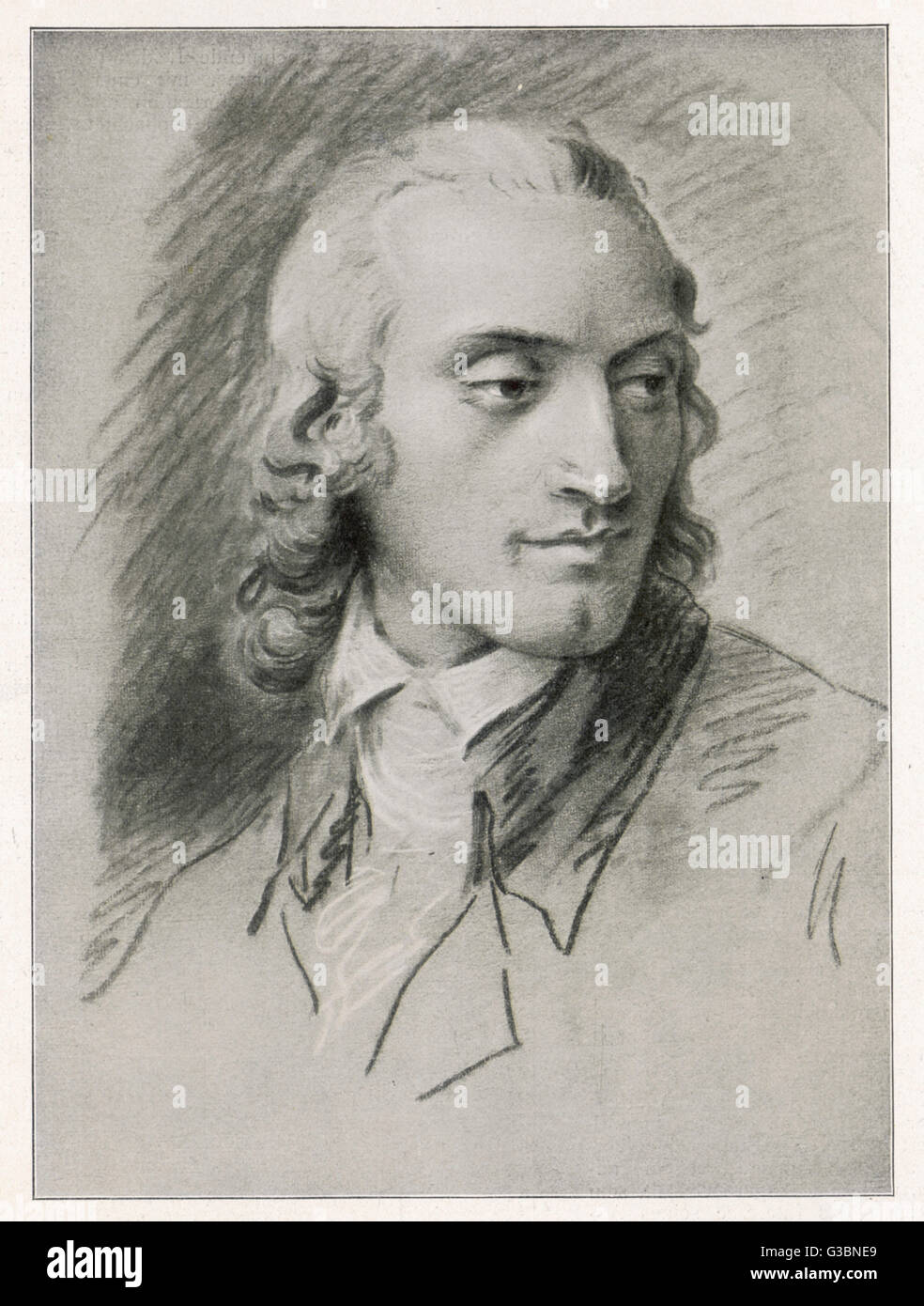 SCHILLER (1759 - 1805) Stock Photo