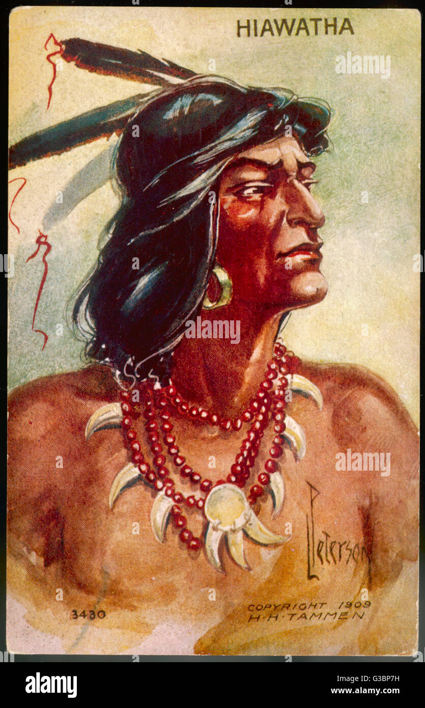 Hiawatha indian hires stock photography and images Alamy