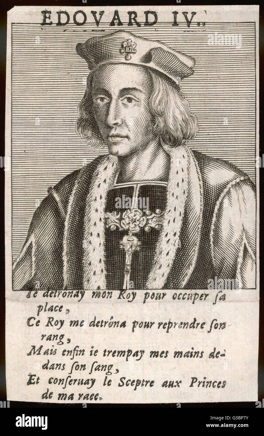 EDWARD IV OF ENGLAND Stock Photo - Alamy