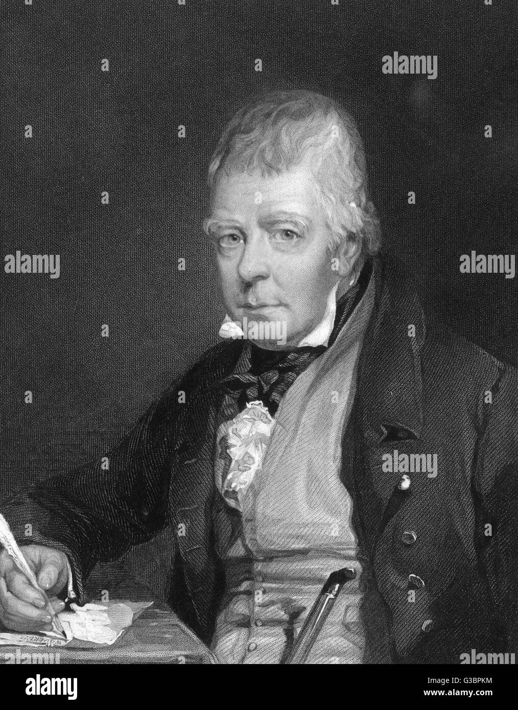 SIR WALTER SCOTT Stock Photo Alamy