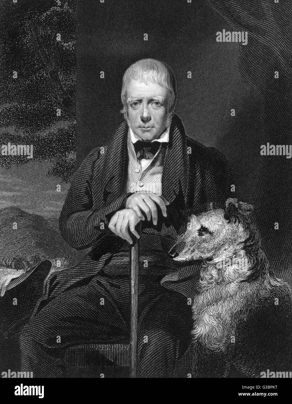 SIR WALTER SCOTT Stock Photo Alamy