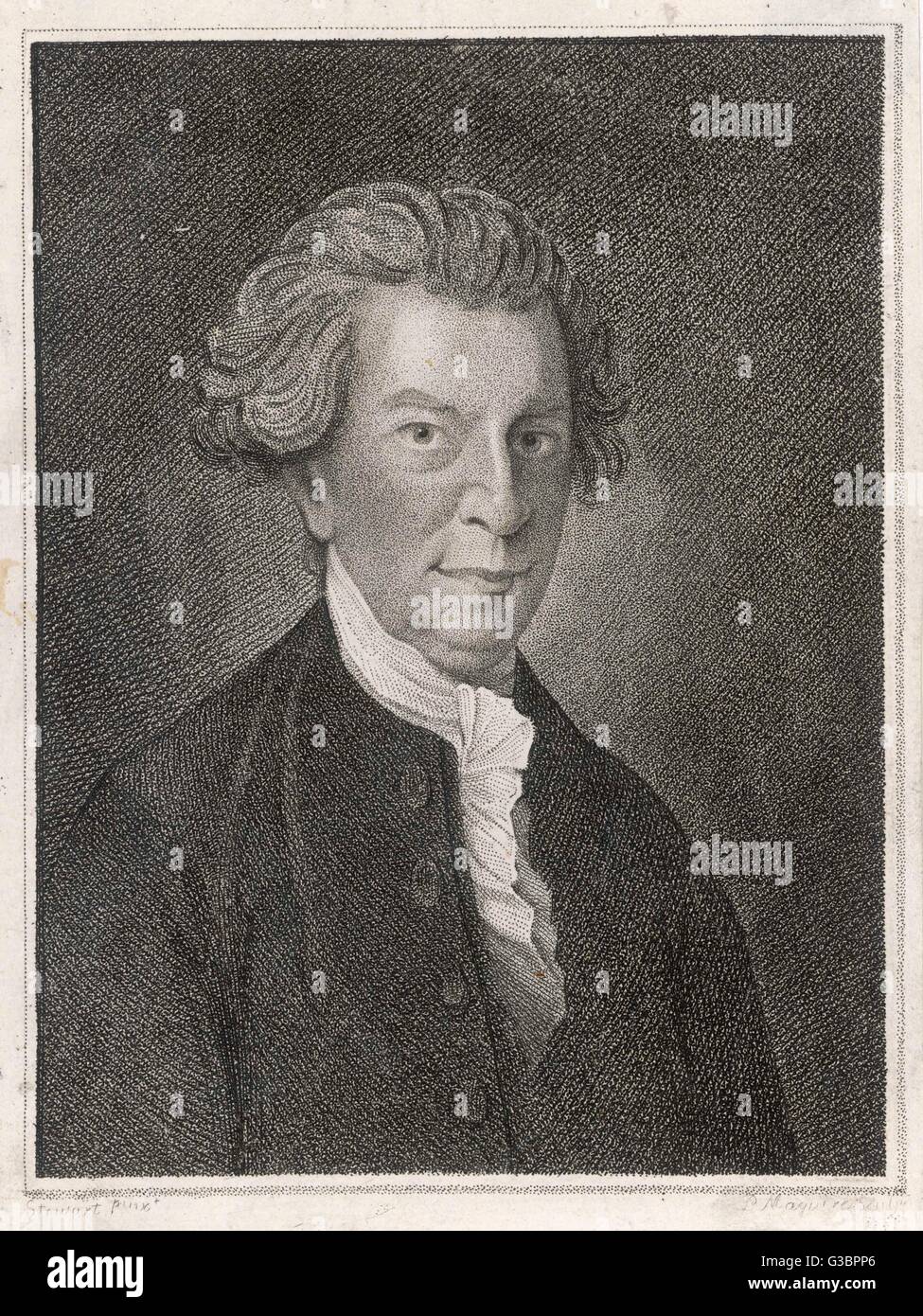 THOMAS SHERIDAN actor and writer, father of  Richard Brinsley Sheridan        Date: 1719 - 1788 Stock Photo