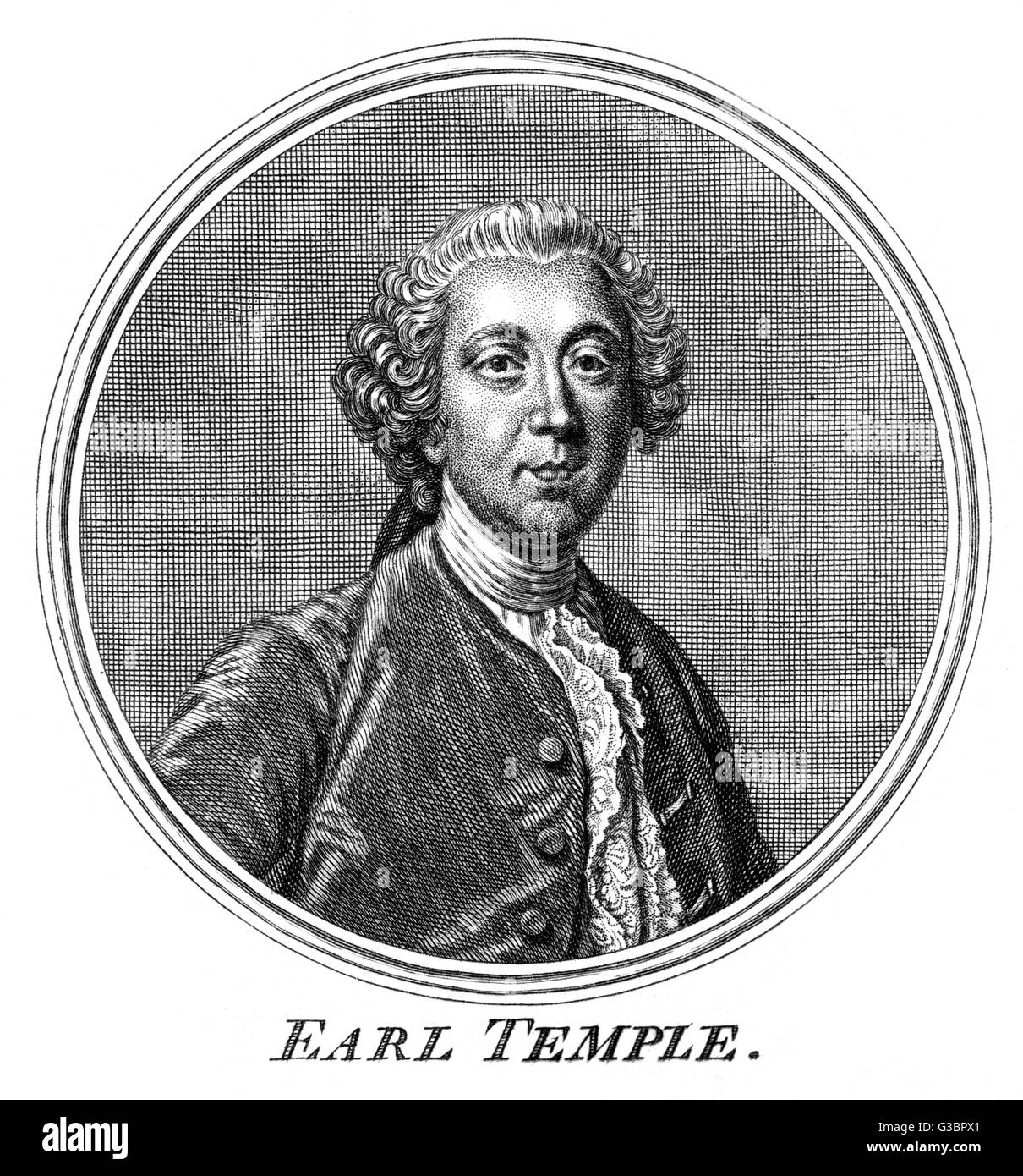 FIRST EARL TEMPLE Stock Photo