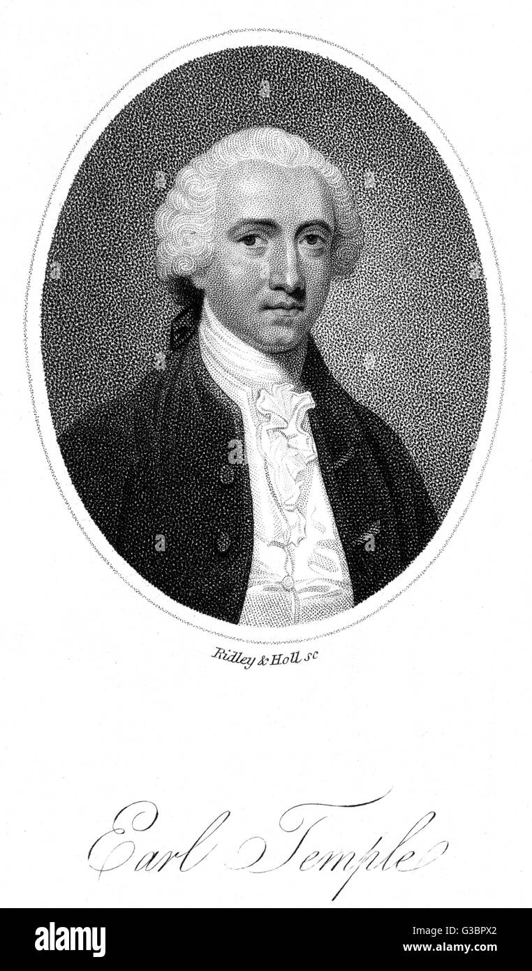 FIRST EARL TEMPLE 2 Stock Photo