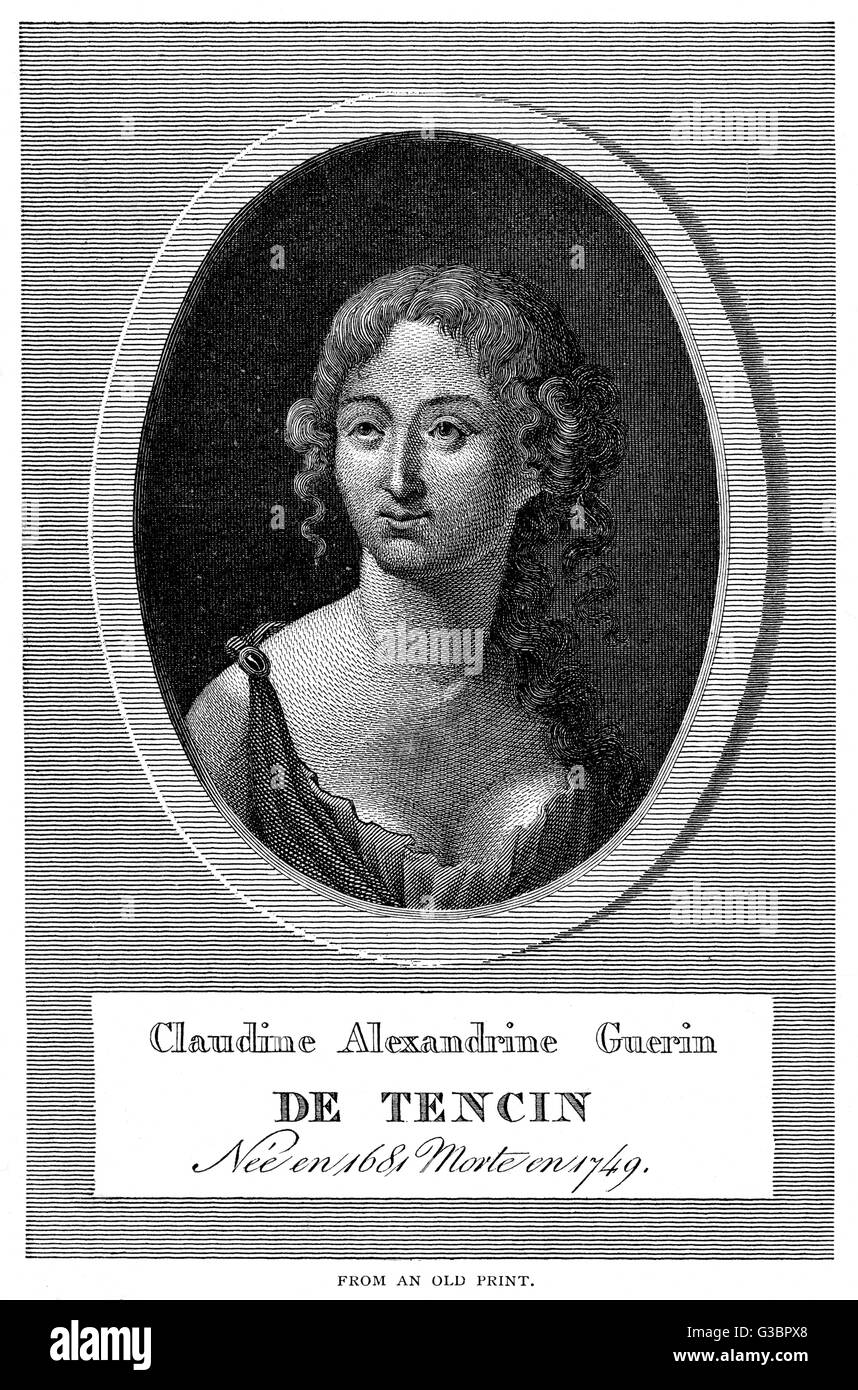Claudine alexandrine guerin de tencin hires stock photography and