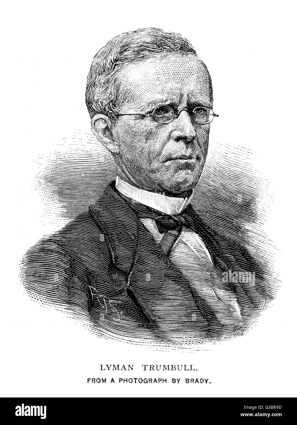 LYMAN TRUMBULL American statesman, judge and senator Date 1813 1896