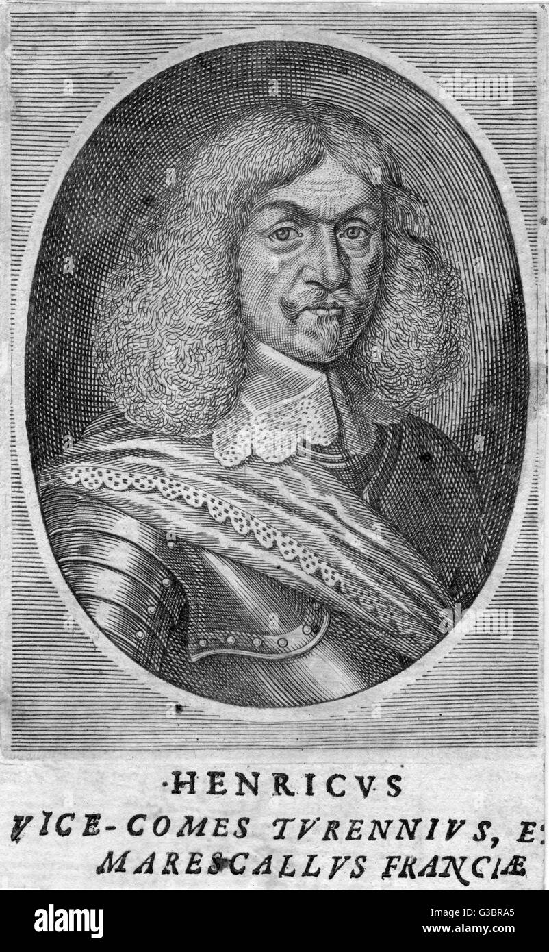 HENRI de la TOUR d'AUVERGNE, de TURENNE French military