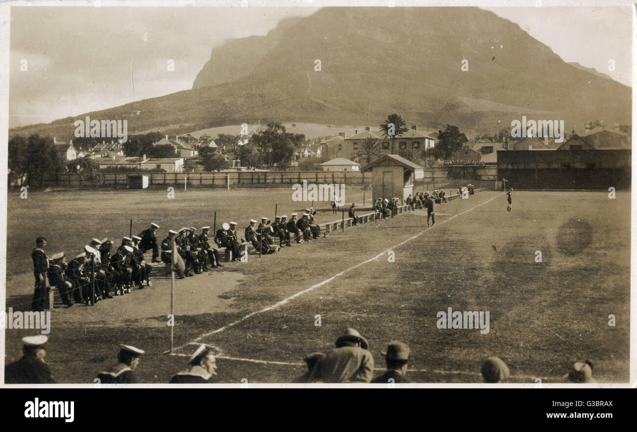 Football ground, Simon's Town, Cape Town, South Africa Stock Photo