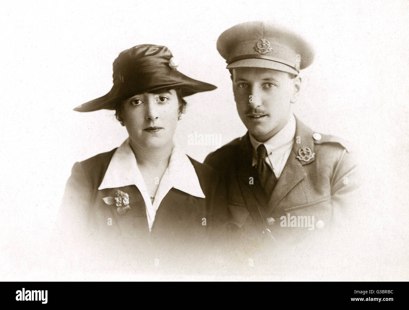 British couple world war one hi-res stock photography and images - Alamy