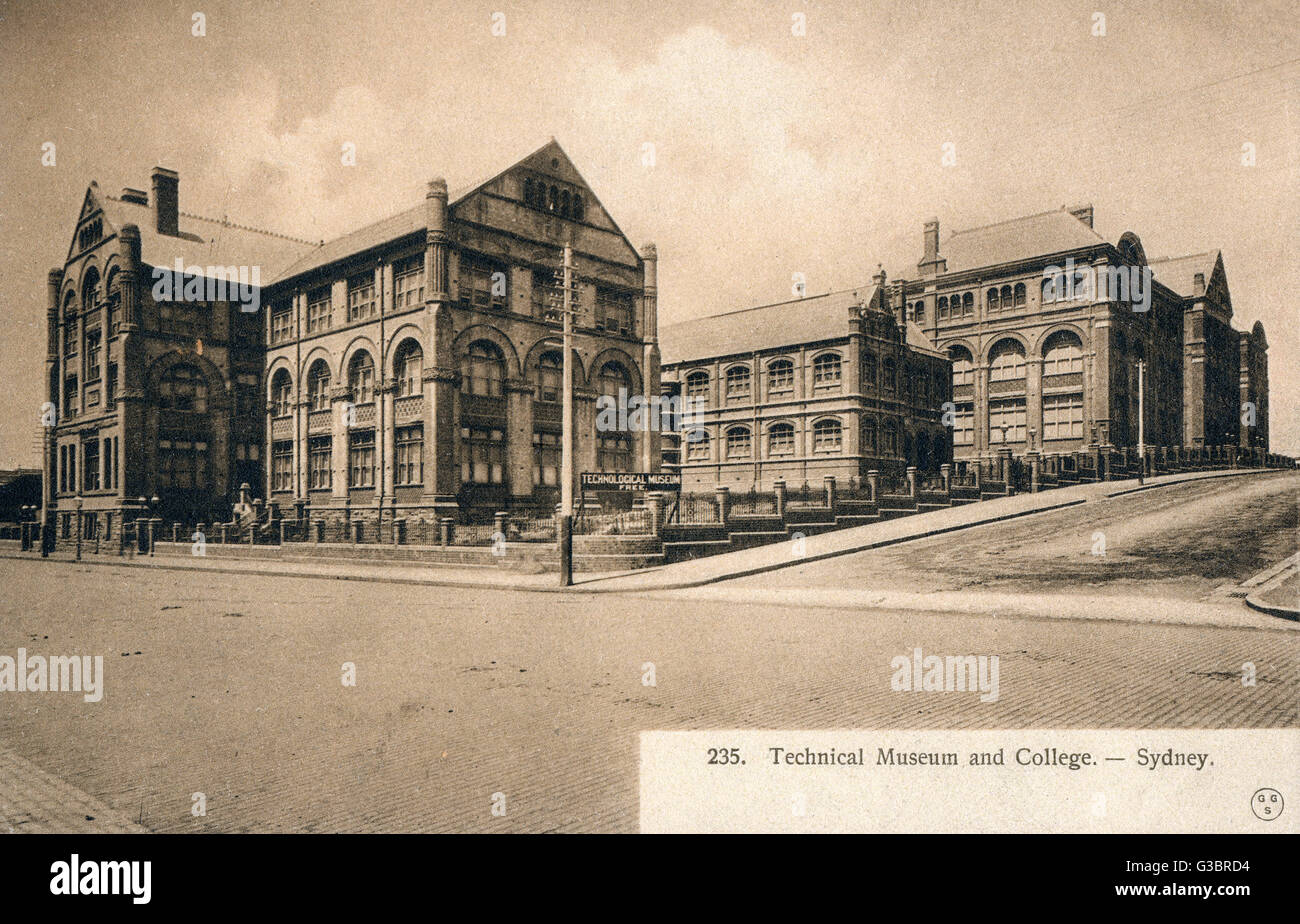 Technical Museum and College - Sydney, Australia Stock Photo