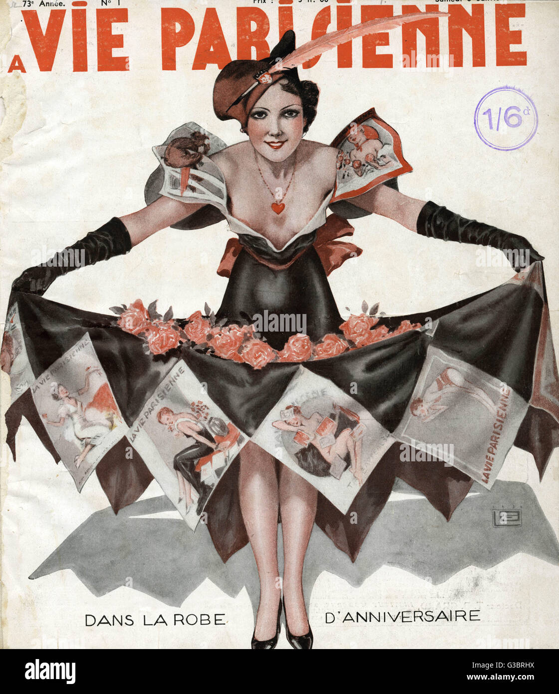 Résultat de recherche d'images pour "REVUE LA VIE PARISIENNE"