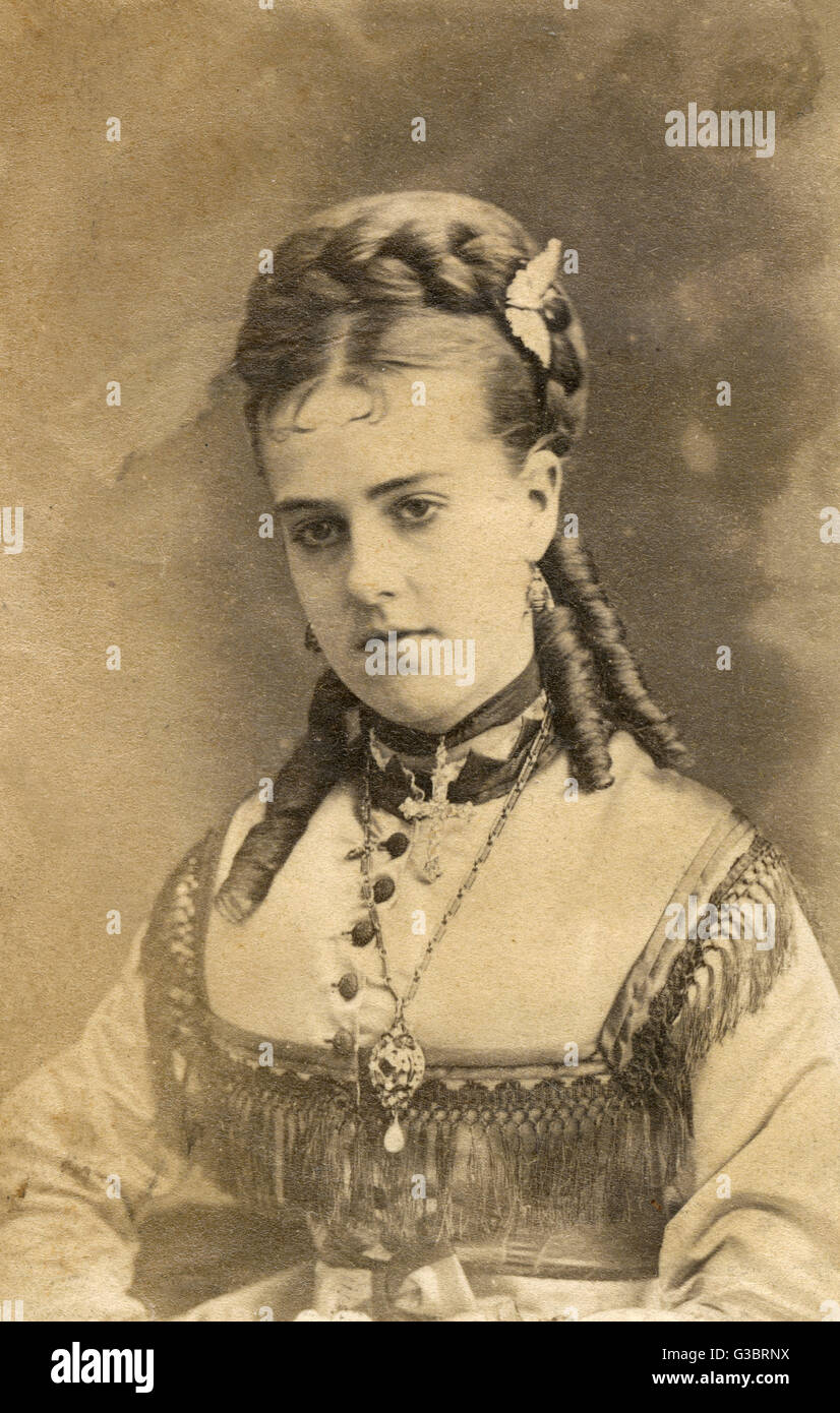 Mabel Grey, Victorian courtesan Stock Photo